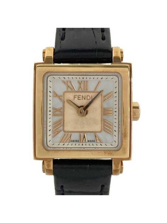 Fendi Watch Leather White Shell Pink Beige main image 6